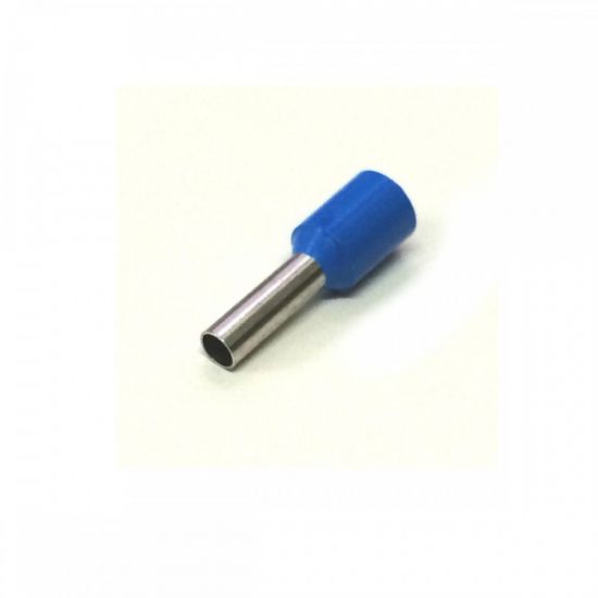 TERMINAL TUBULAR SIMPLES AZUL 2,5MM