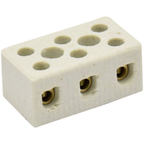 CONECTOR CERAMICA TRIPOLAR THOMPSON 10MM
