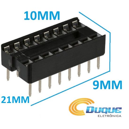 SOQUETE P/ CI 16 PINOS  COMUM