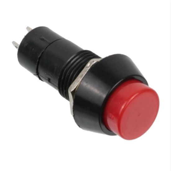 CHAVE PUSH BUTTON MEDIA S/TRAVA PBS11B VERMELHA