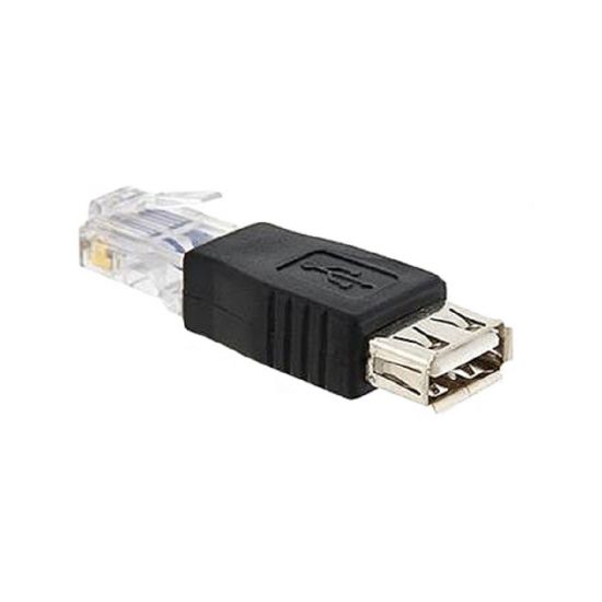 ADAPTADOR USB FEMEA PARA RJ45