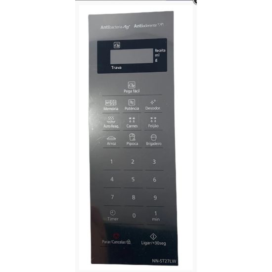 MEMBRANA PANASONIC NN ST 27 LW  ESPELHADA nnst27LW  NN-ST27 LW