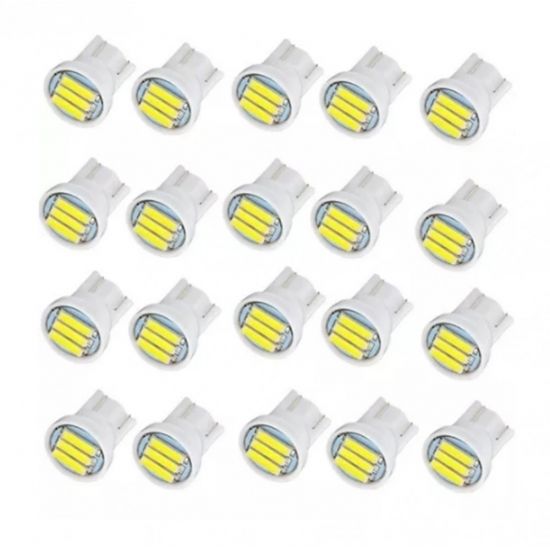 LAMPADA AUTOMOTIVA LED T10 PINGO PAINEL GRANEL (PEÇA)