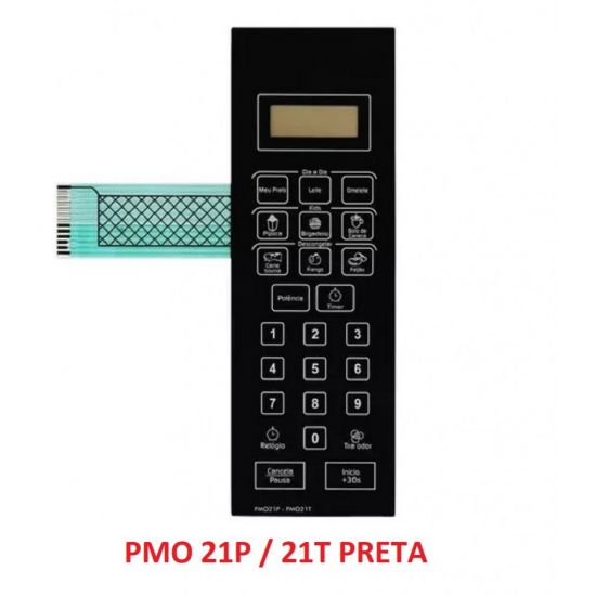 MEMBRANA PHILCO PMO 21P 21T PRETA