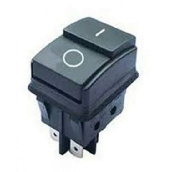 CHAVE TECLA DUPLA DEGRAU 250V 16A 4 TERM KR2-12/ KCD4-16A