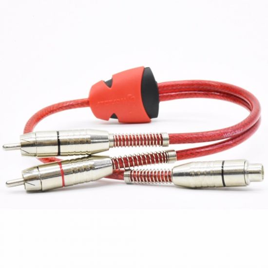 CABO RCA PRATA Y 2M E 1F 40CM STETSOM