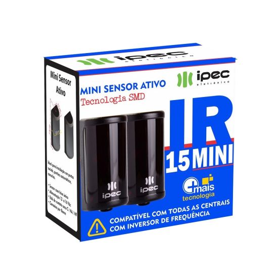 SENSOR MINI ATIVO FEIXE SIMPLES F15 DIGITAL IPEC