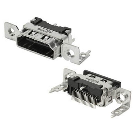 CONECTOR JACK HDMI PCI 180 GRAUS 30MM C/PARAFUSO
