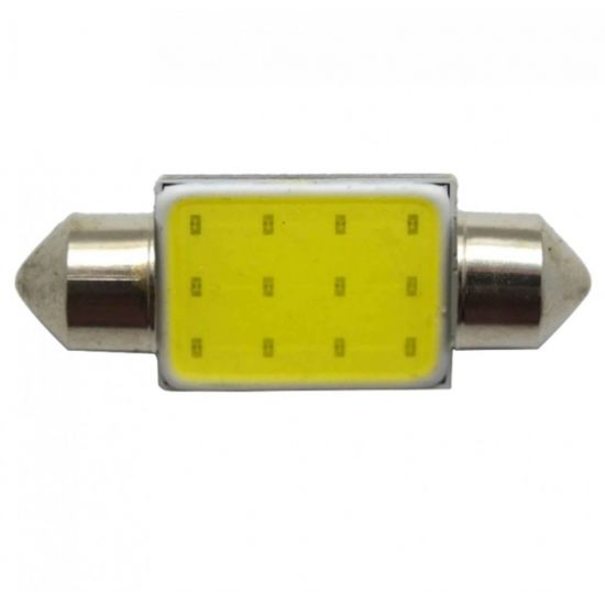 LAMPADA AUTOMOTIVA TORPEDO LED 36MM