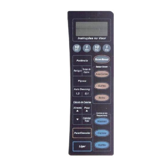 MEMBRANA PANASONIC NN 7956/7954 PRETA CURVA