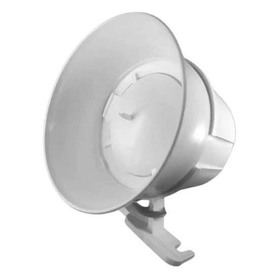 SIRENE MS PIEZO ELETRICA MEGA 120DB MOREY BRANCA SI-006  12V 0,20 A 120DB A 1 METRO DE DISTANCIA