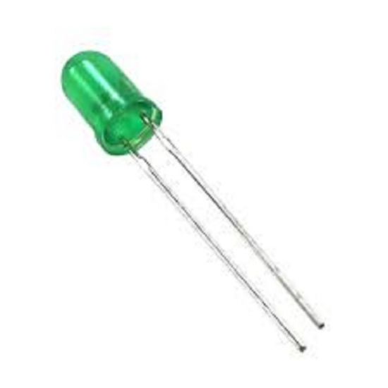LED  5MM VERDE DIFUSO  (COMUM)