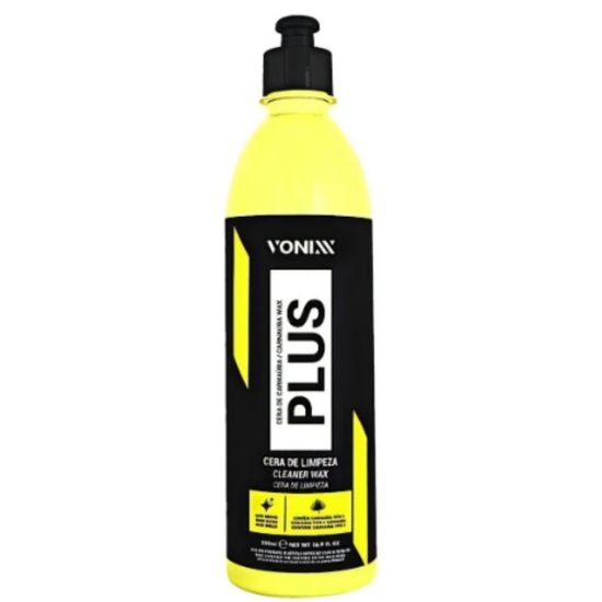 PLUS CERA DE LIMPEZA CARNAUBA CLEANER WAX 500ML VONIXX LIMPADORA E PROTETORA