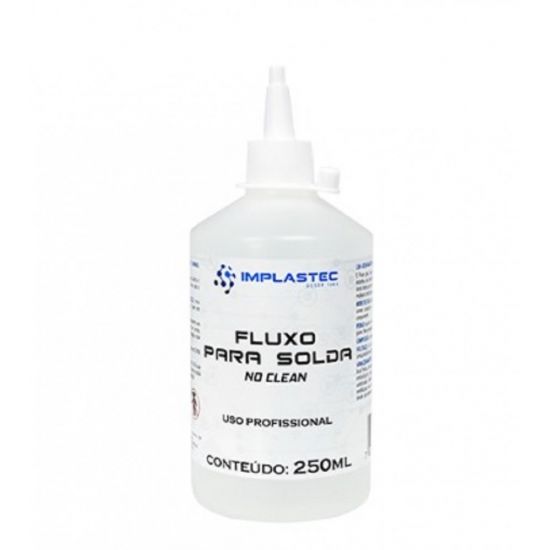 FLUXO DE SOLDA NO CLEAN 250ML IMPLASTEC