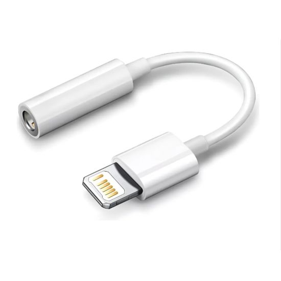 CABO CONVERSOR LIGHTING  X JACK J2 4C 15CM ADAPTADOR FONE OUVIDO IPHONE X  P3 JACK DO P3