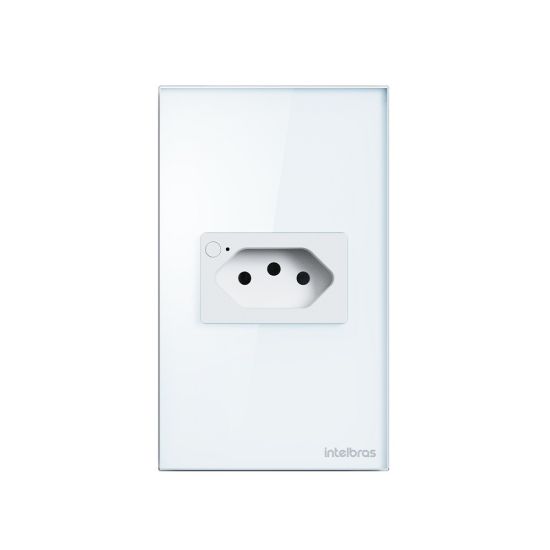 TOMADA INTELIGENTE SIMPLES 10A ETS 1001 BRANCA