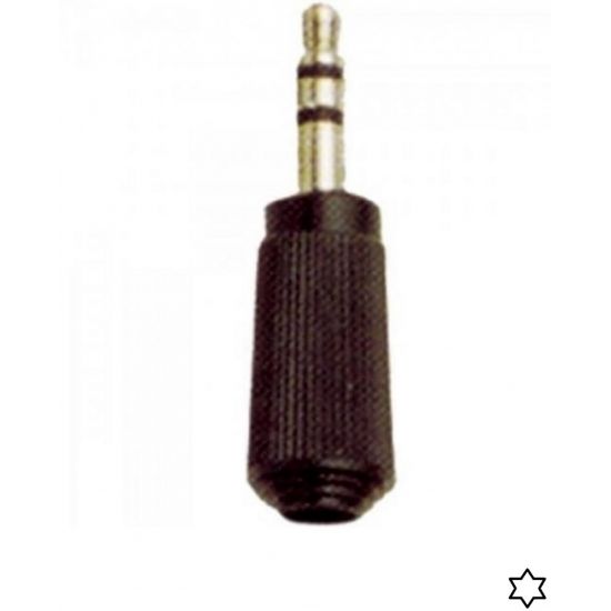 PLUG P2 STEREO EMETAL PRETO 104