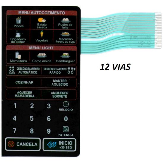 MEMBRANA LG MS 3047 12 PISTAS MFM