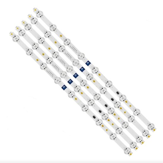 KIT  5 BARRA LED LG 65um7520 65um7650