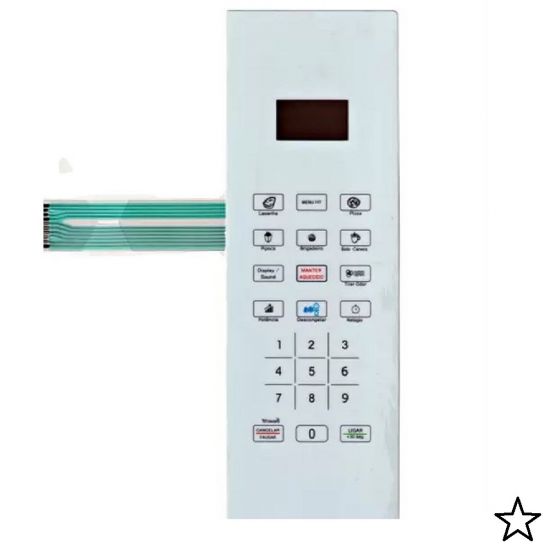 MEMBRANA PHILCO PMO 34bb branca 29,4 x 9,8cm