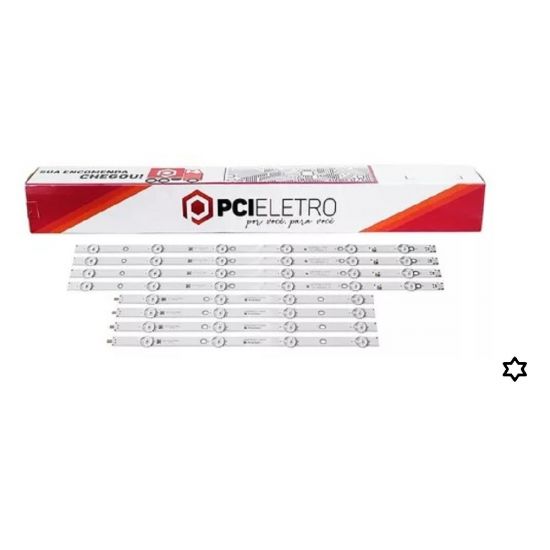 KIT 8 BARRAS LED PHILCO PH43N91DSGWA DSGW