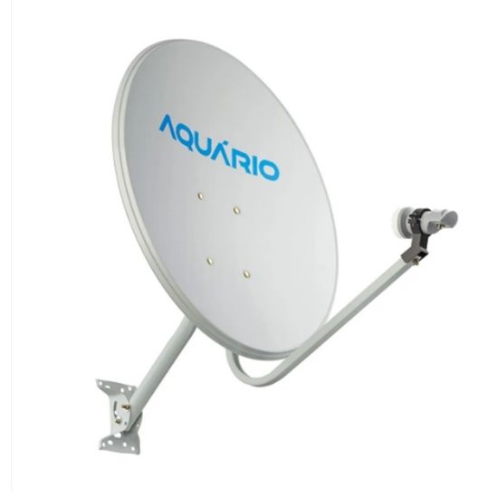 ANTENA PARABOLICA KU AQUARIO NOVO MODELO OFFSET 60CM