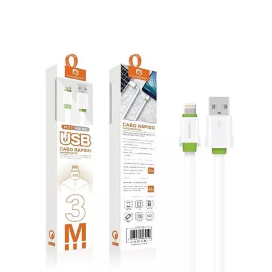 CABO CARREGADOR TIPO C 3 METROS H137-3