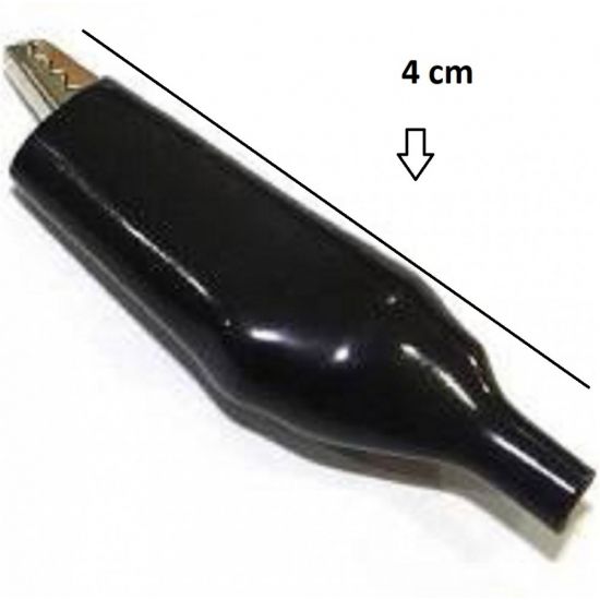 GARRA JACARE MINI COM CAPA  3,5CM - PT MTL005