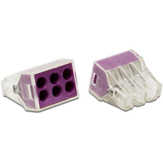 CONECTOR PERMANENTE CONDUTORES ATÉ 2,5MM PCT-106