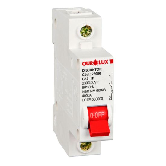 DISJUNTOR DINN 1X32 A OUROLUX