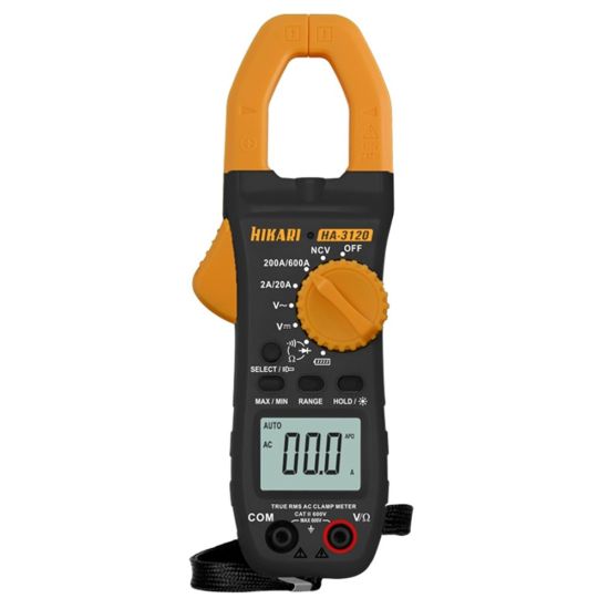 ALICATE AMPERIMETRO DIGITAL HA-3120 HIKARI TRUE RMS