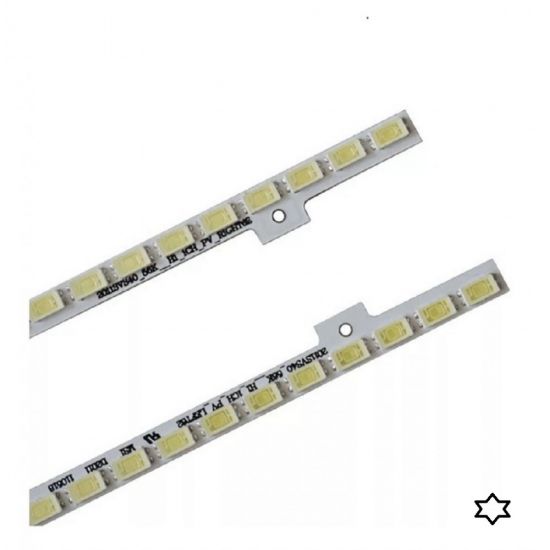 KIT 2 BARRAS 72 LED SAMSUNG UE46D5000 6000 UN6000