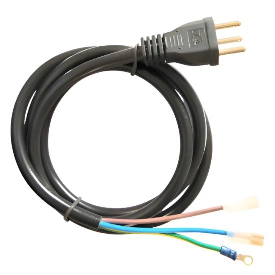 CABO FORCA MICROONDAS 10A PRETO 1,20MTS CABO TRIPOLAR PARA FORNO MICROONDAS