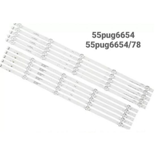 KIT 5 BARRA LED PHILIPS 55PUG6654 55PUG6654/78