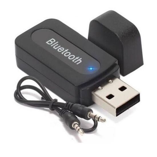 ADAPTADOR BLUETOOTH P2 STEREO AUTOMOTIVO USB ($$$10)