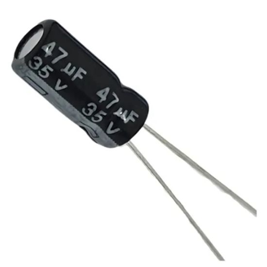 ELETROLITICO     47uF X 35V RD