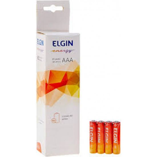 PILHA AA DE ZINCO CARBONO ELGIN TUBO C/60