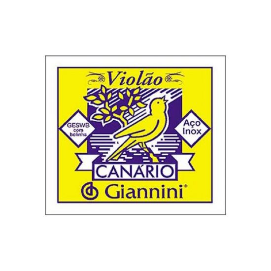 ENCORDOAMENTO VIOLAO ACO C/ BOLINHA GIANNINI