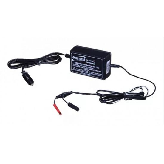 CARREGADOR BATERIA 13,8V 0,8 A HAYAMA FLUTUACAO